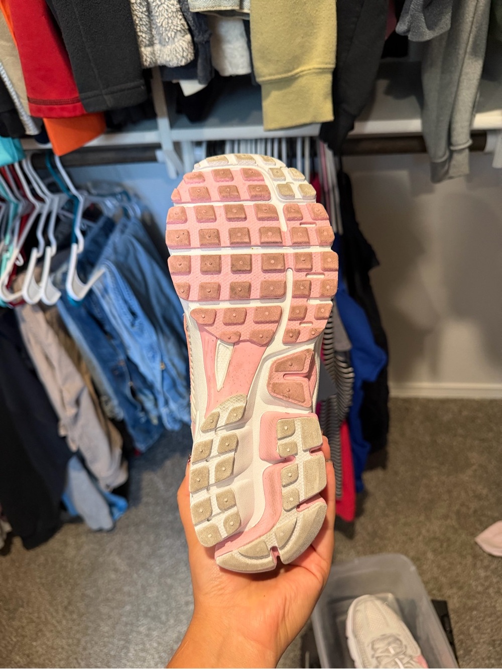 Nike Kids Athletic Sneakers - Pink/White